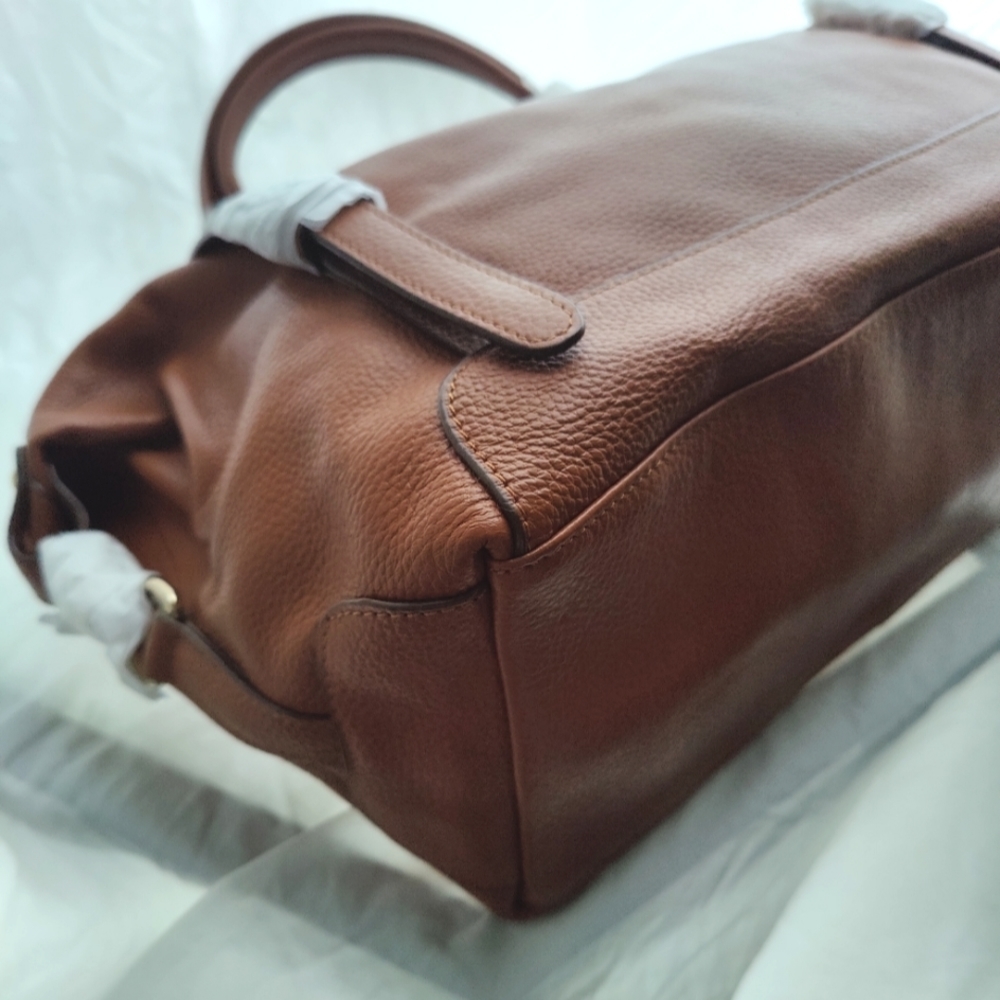 Ora Delphine Brown Satchel - Picture 7 of 14
